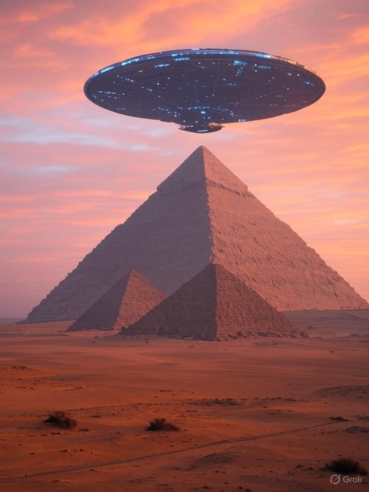 Pyramids and the Visitors from the Stars: A Mystery Across Millennia