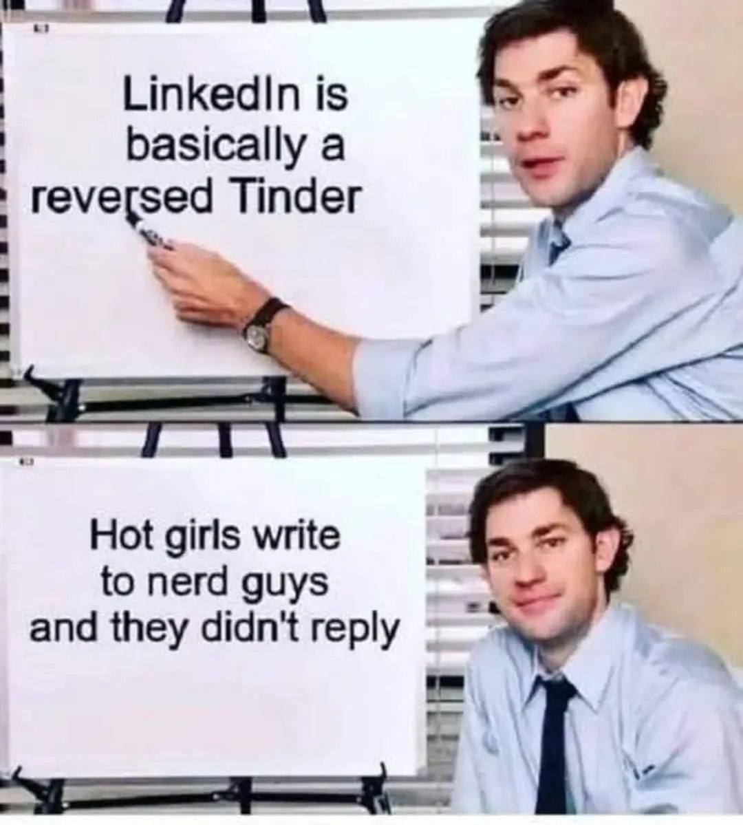 Linkedin and Tinder